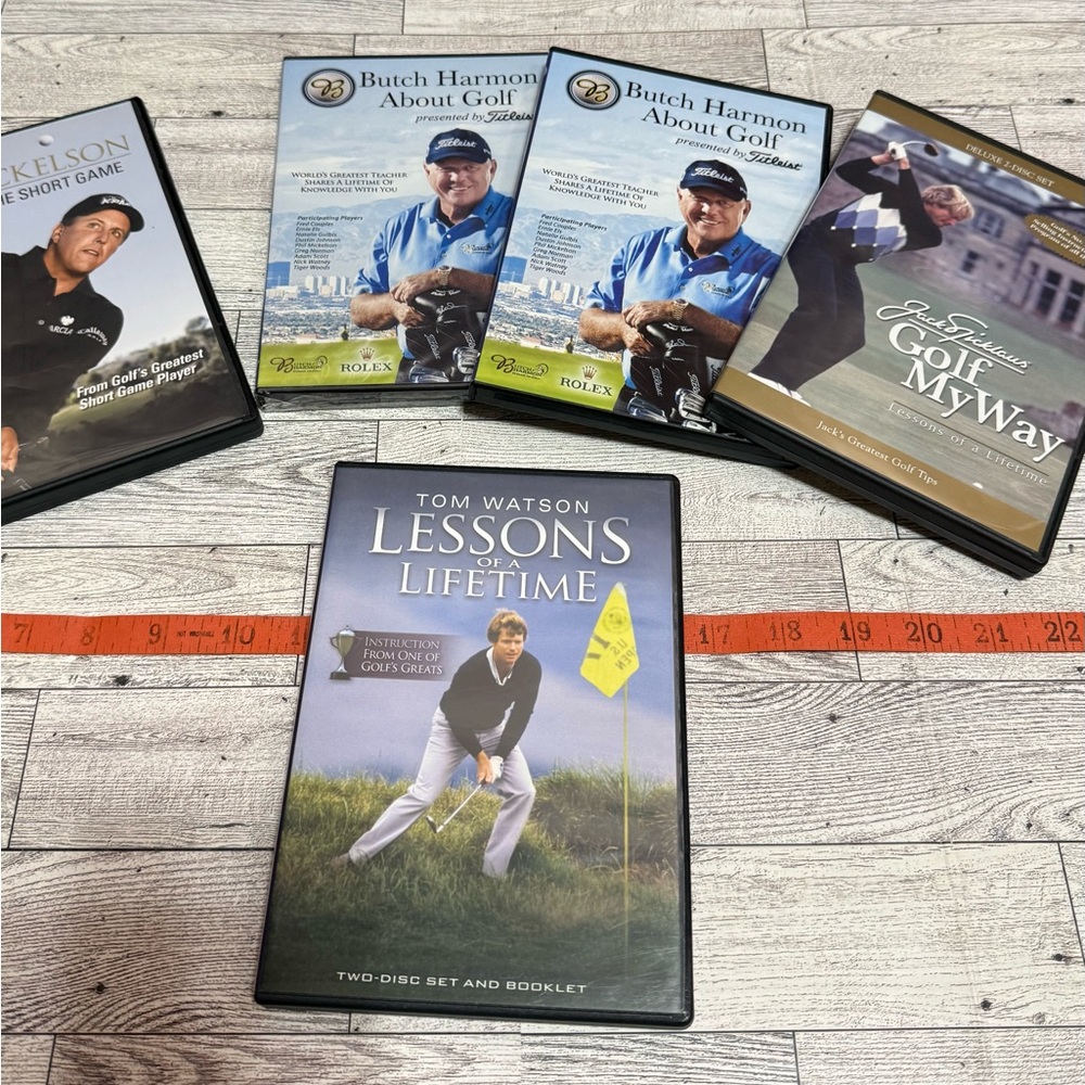 Golf Instructional DVD Set
